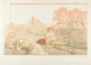 Moderní bukolické od Louis Auguste Lepère