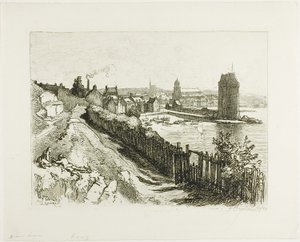 Saint-Servan od Louis Auguste Lepère