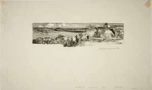 Sole Valley od Louis Auguste Lepère