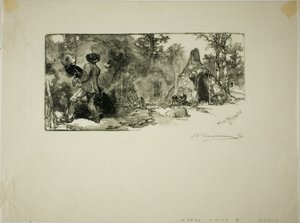 Hořáky na dřevěné uhlí od Louis Auguste Lepère