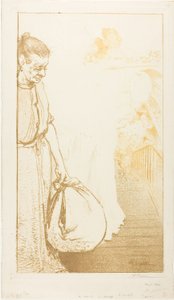 Prádelny od Louis Auguste Lepère