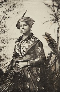 MARTINIQUE - Typ a kreolský kostým, ca. 1920. od Louis Bauer