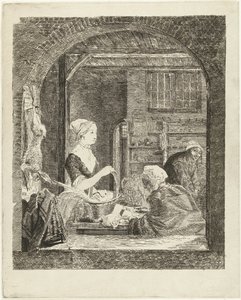drůbežář od Louis Bernard Coclers