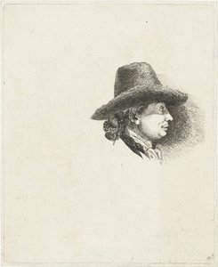 Studijní list s portréty Louise Bernarda Coclerse a jeho rodiny od Louis Bernard Coclers