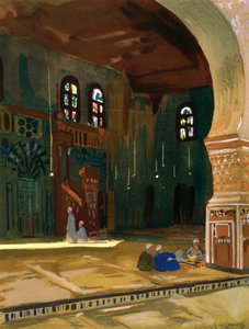 Mešita sultána al-Ghuriho, Káhira, Egypt, 1928