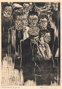 Stempellokaal (původní název na objektu) od Louis Cardinaals (signed by artist)