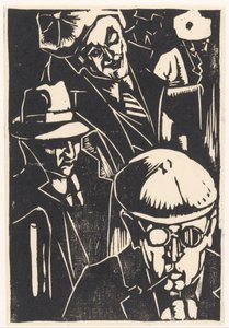 Kolemjdoucí (původní název na objektu) od Louis Cardinaals (signed by artist)