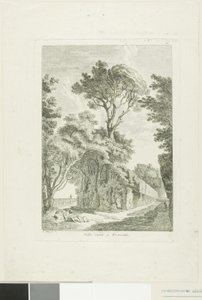 Město Conti ve Frascati od Louis Chaix