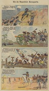 Vie de Napoleon Bonaparte (barevné lito) od Louis Charles (after) Bombled