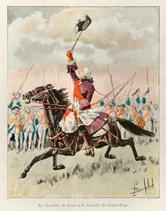 Bombardovaný Louis (1862 - 1927); Chevalier de Levis (Francois Gaston de Levis 1719 - 1787) v bitvě u Sainte Foy v roce 1760 proti Angličanům; Eugene Guenin
