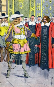 Ludvík XIV. a poslanci od Louis Charles Bombled