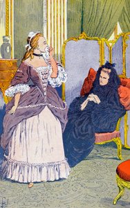 Paní Lucemburská a princezna z Robecqu od Louis Charles Bombled