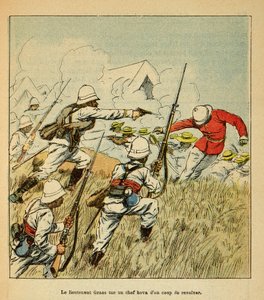 Válka na Madagaskaru - neoficiální historie francouzských expedic 1885-1895 od Henri Galli dit Galllichet (1854-1922), ilustrované Louisem Bombledem (1862-1927): Soukromá sbírka od Louis Charles Bombled