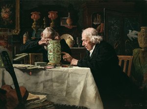 The Connoisseurs (olej na plátně)