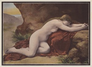 Máří Magdalena (barevné lito) od Louis Courtat