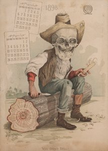 Vyřezávání kusu dřeva, ilustrace pro kalendář Antikamnia