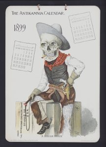 Ilustrace pro kalendář Antikamnia, 1899