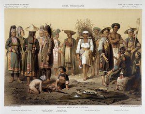 Etnické skupiny kolem roku 1870 v „“Journey d