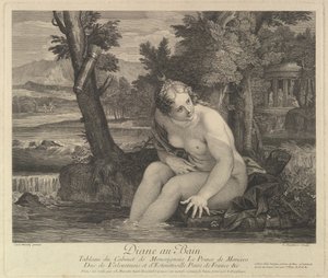 Diana ve vaně.