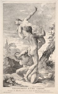 Rape of the Sabines, 1700s.
