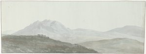 Pohled na vrcholky Apenin Vue de quelques Cimes de l