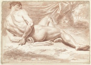 akademická nahá od Louis Fabritius Dubourg
