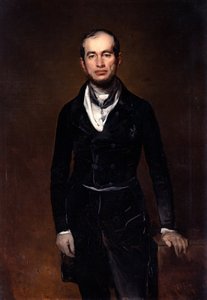 Portrét komorníka hraběte Julia Zech-Burkersroda, 1841