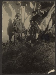 [Chlapci převlečení za piráty] od Louis Fleckenstein
