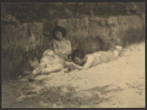 [Tanečníci v zahradě, odpočinek] od Louis Fleckenstein