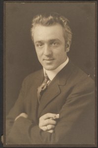 [Portrét muže s doutníkem] od Louis Fleckenstein