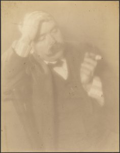 [Portrét muže s doutníkem] od Louis Fleckenstein