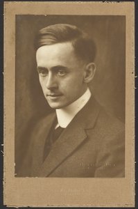 [Portrét muže s vysokým límcem] od Louis Fleckenstein