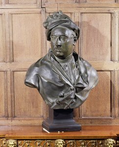 Busta George Fredericka Händela (1685-1759) (sádra)