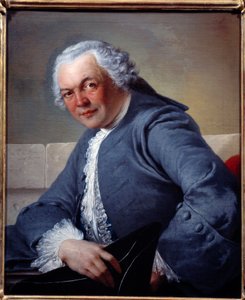 Portrét pana Tolozana. Obraz Louis Gabriel Blanchet (1701-1772)