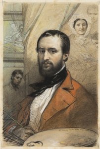 Autoportrét od Louis Gallait