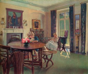 Interiér června, c1923. od Louis Ginnett