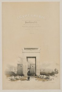 Egypt a Núbie: Frontispiece Volume V od Louis Haghe