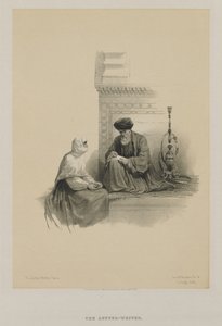 Egypt a Núbie, svazek III: Spisovatel dopisů, Káhira, 1849. od Louis Haghe
