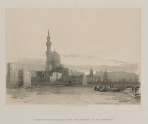 Egypt a Núbie, svazek III: Chalífovy hrobky, Káhira od Louis Haghe