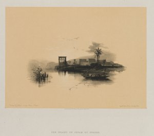 Egypt a Núbie, svazek II: Ostrov Philae, na Nilu, Núbie od Louis Haghe