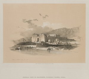 Egypt a Núbie, svazek II: Chrám Kababshe, Núbie, 1848. od Louis Haghe