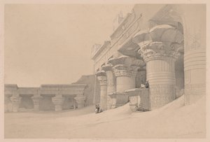 Egypt a Núbie: svazek I - č. 10, Edfou od Louis Haghe