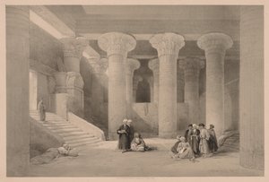 Egypt a Núbie: I. díl – č. 24, Chrám v Esnehu od Louis Haghe