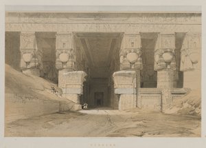 Egypt a Núbie, svazek I: Dendera, 1847. od Louis Haghe