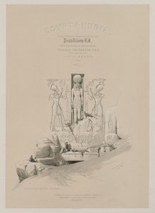Egypt a Núbie, svazek I: Frontispis, 1846. od Louis Haghe