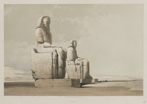 Egypt a Núbie, svazek I: Théby od Louis Haghe