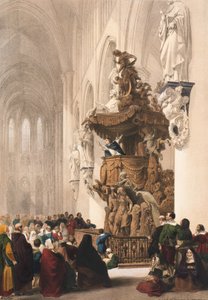 Kazatelna v St. Gudule, Brusel, List 5 z „Haghe
