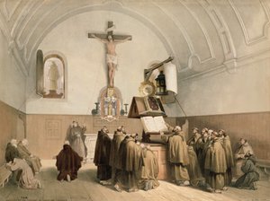 Zvoníci v Oratoriu Kapucínů v Bruggách od Louis Haghe
