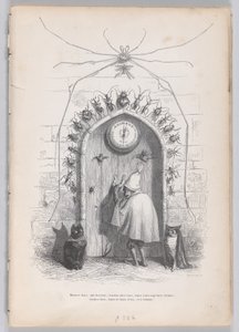 Dobrý večer, můj příteli Lecteur... ze Scenes from the Private and Publique L..., ca. 1837-47.