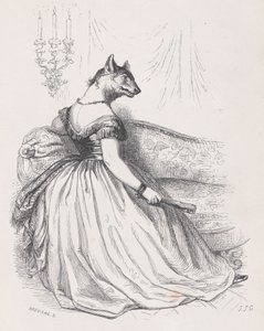 Teď, chápu matku vlčici z Říma ze scén ze soukromé a veřejné L..., ca. 1837-47.